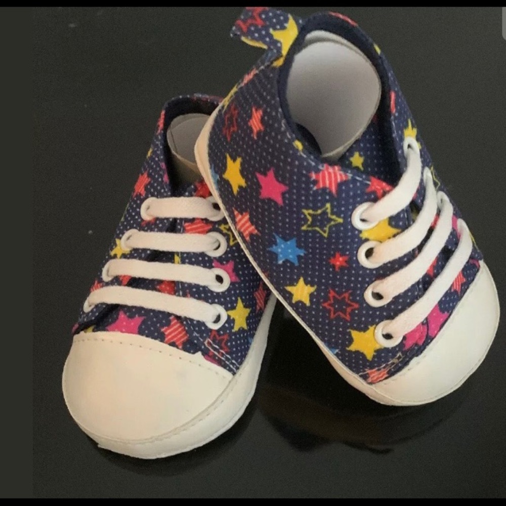 Baby boy /girl shoes 0-6 months Soft Canvas Cotton